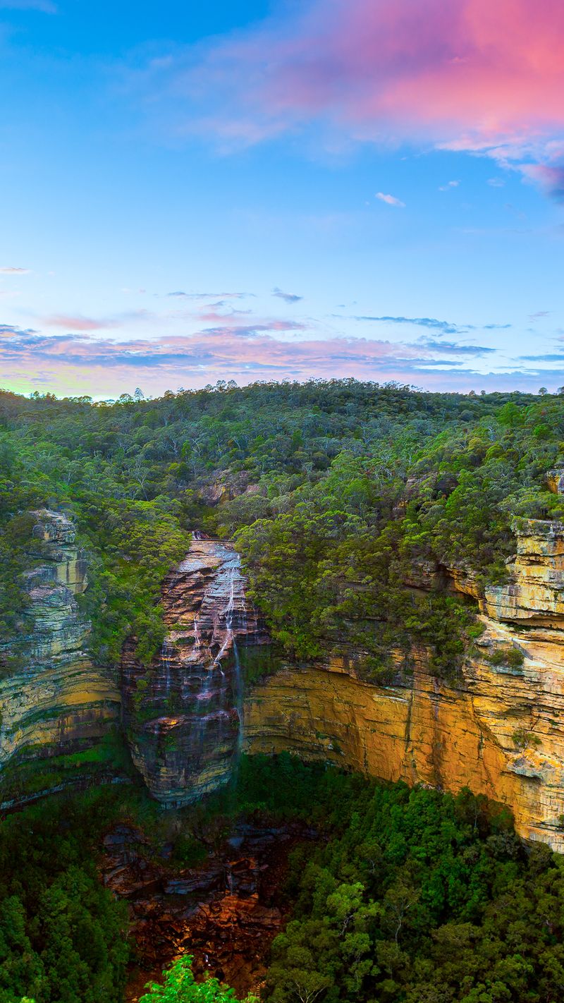 Wentworth Falls_iPhone 6 Plus Wallpaper snowiee 1242x2208