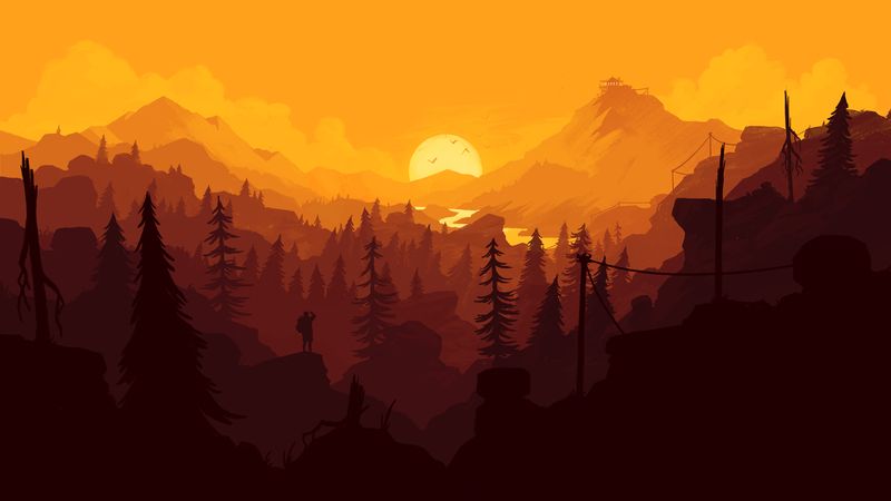 Firewatch Fond d