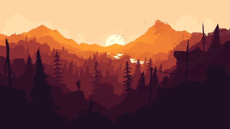 Firewatch Fond d