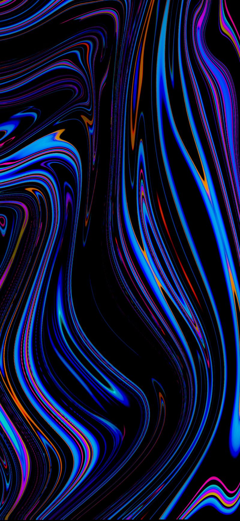 marbleized iphone wallpaper purple blue orange hk3ton
