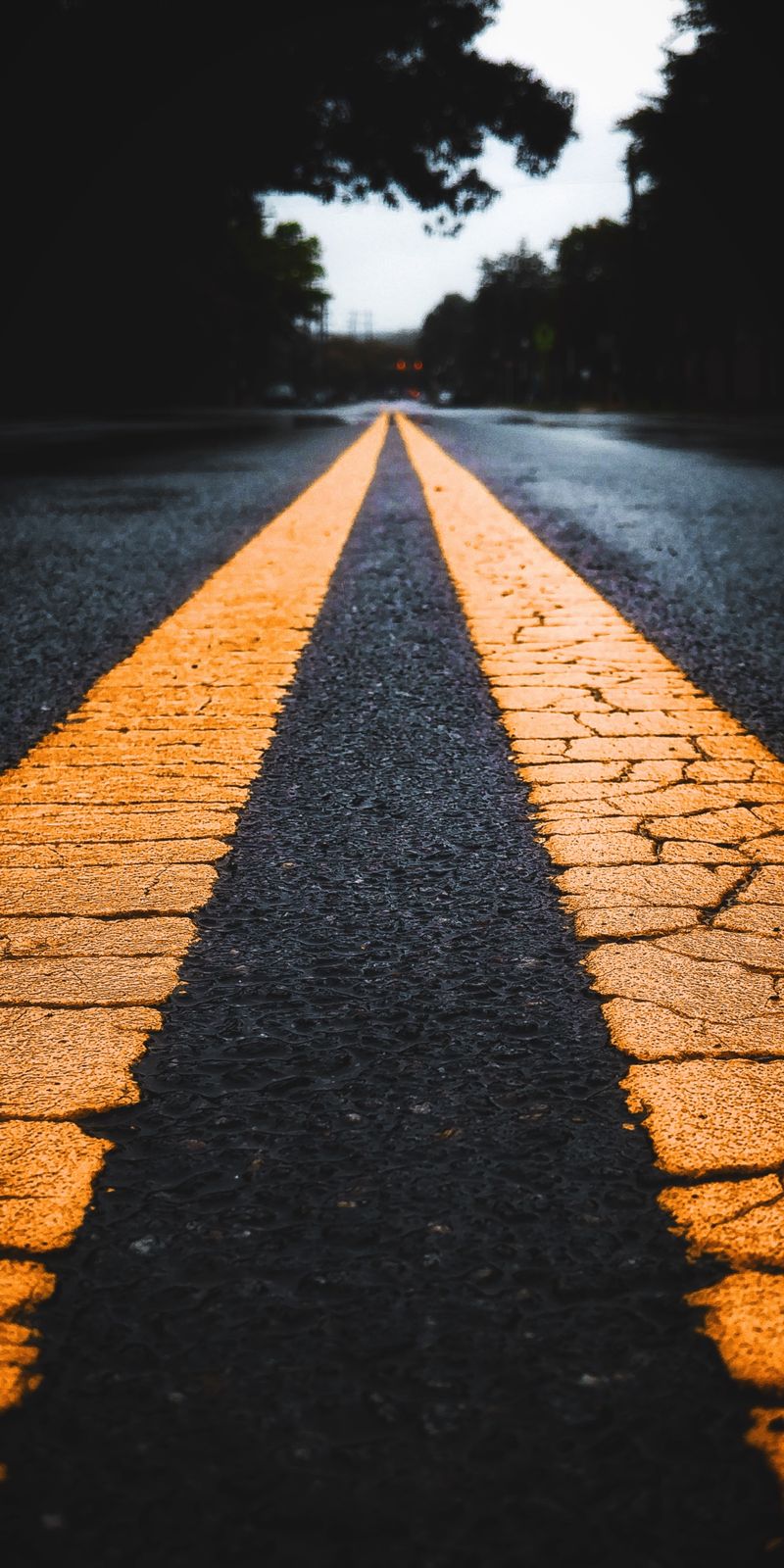 street pavement yellow line JFL 5 iphone wallpaper