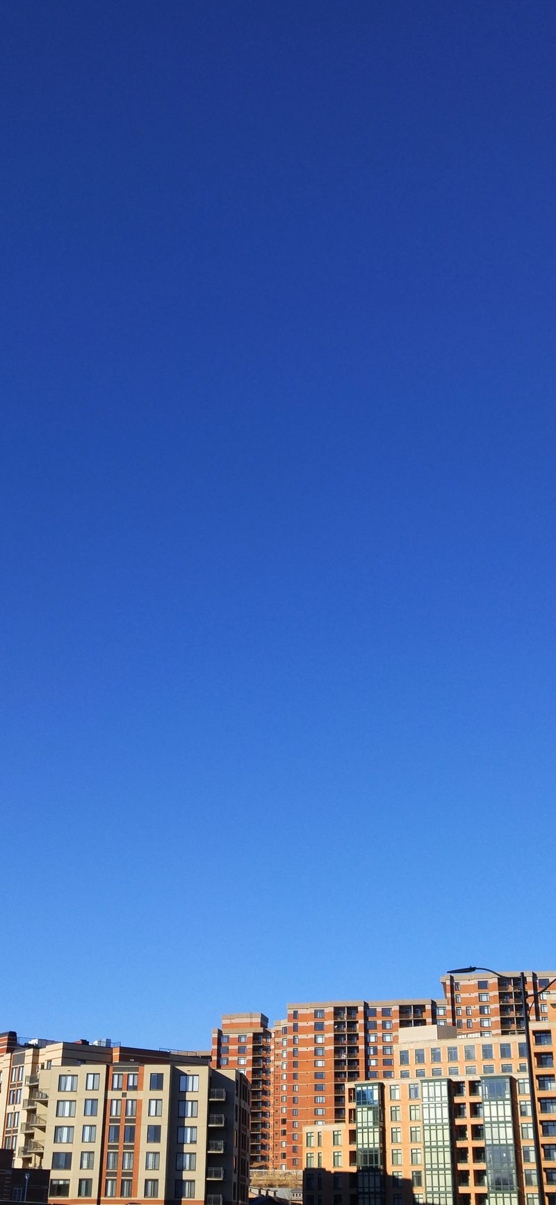 cityscape city skyline brick blue sky JFL 3 iphone wallpaper