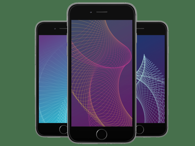 geometric lines wallpaper