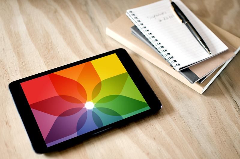 Colourwall iPad 1 splash