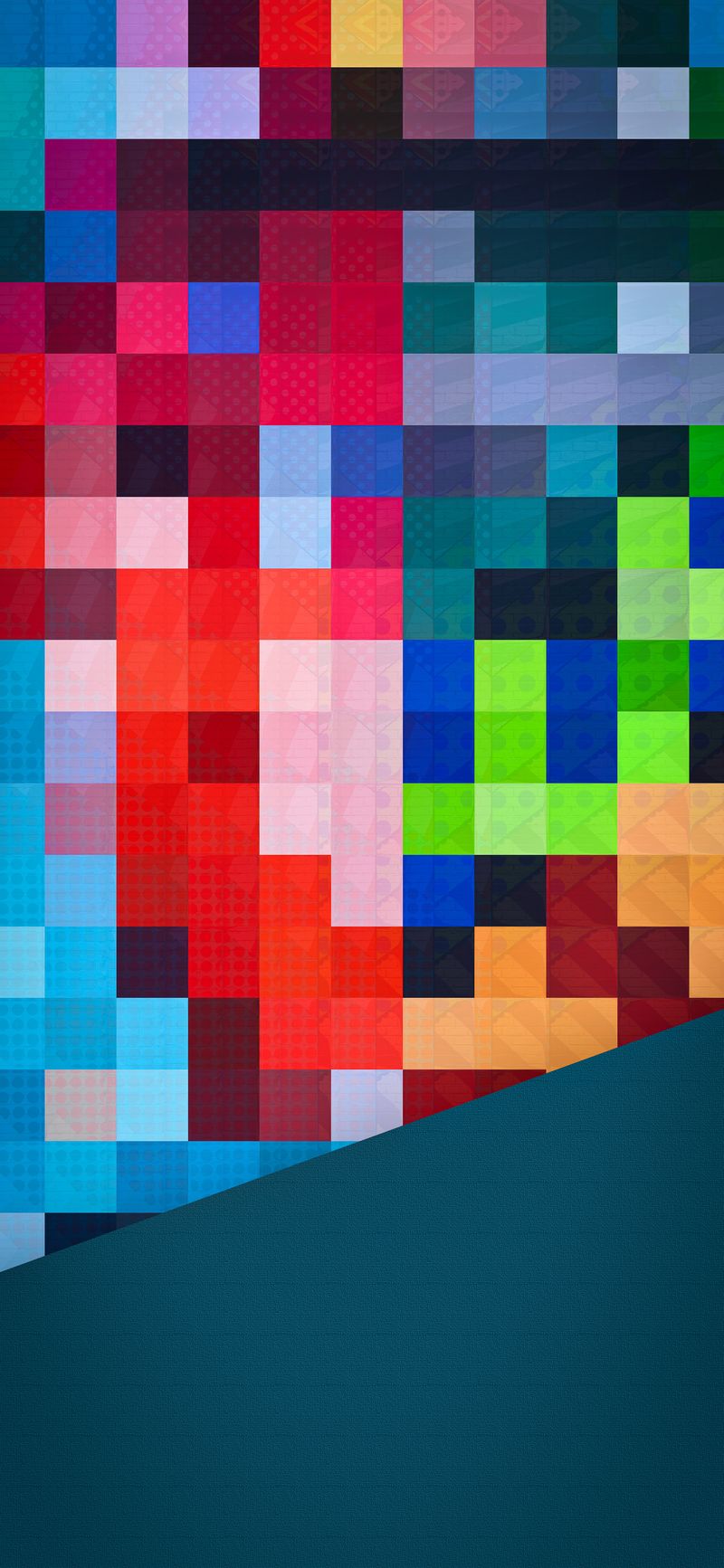 patchwork wallpaper IPHONE X, XR, XS, XS MAX, 1PLUS 6T - V121 - JFL