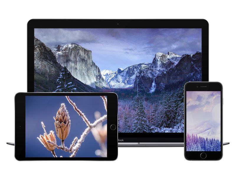 winter wallpaper for iphone ipad and mac