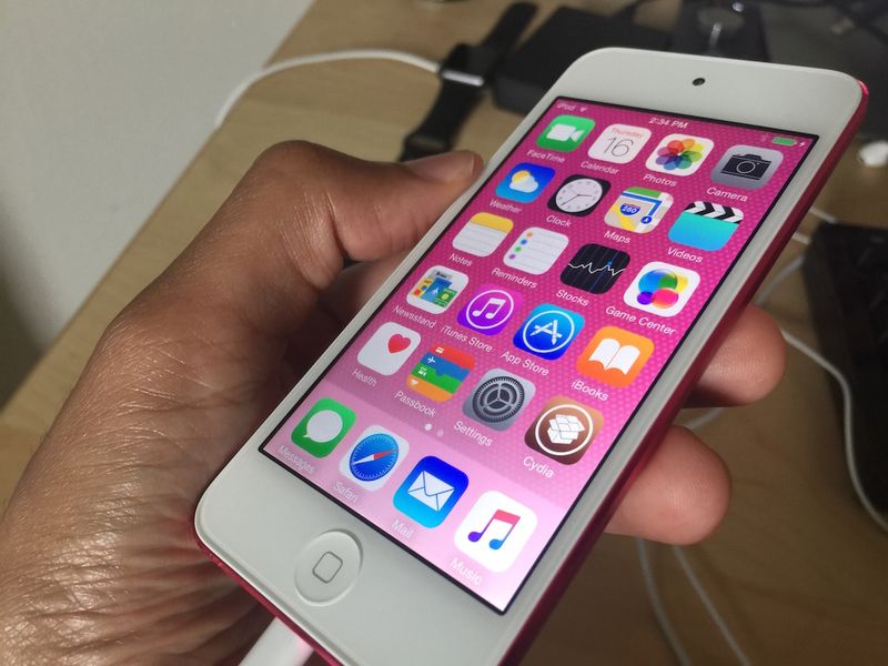 iPod touch 6th gen jailbreak cydia