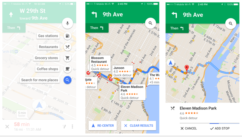 Google Maps for iOS pit stops teaser 001