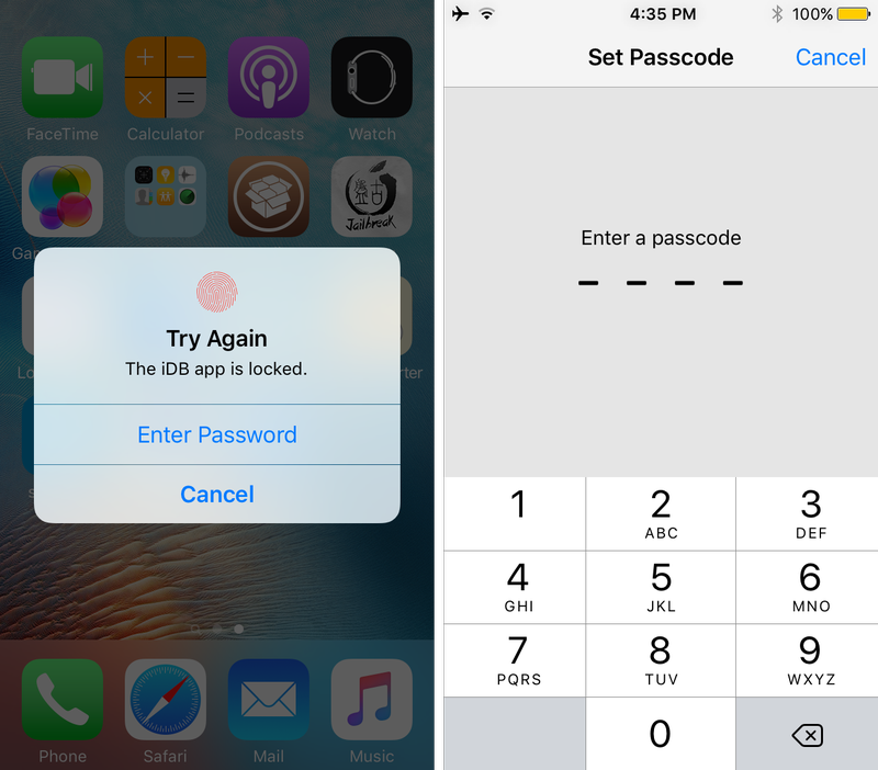3DAppLock Password Entry
