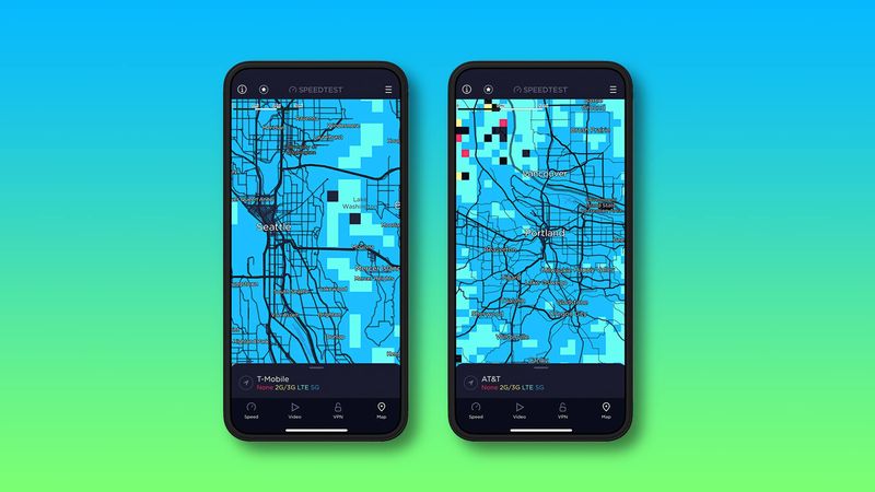 Featured image showcasing Speedtest maps on iPhone