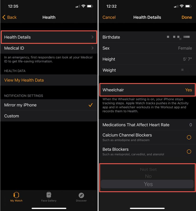Watch Health Wheelchair on iPhone