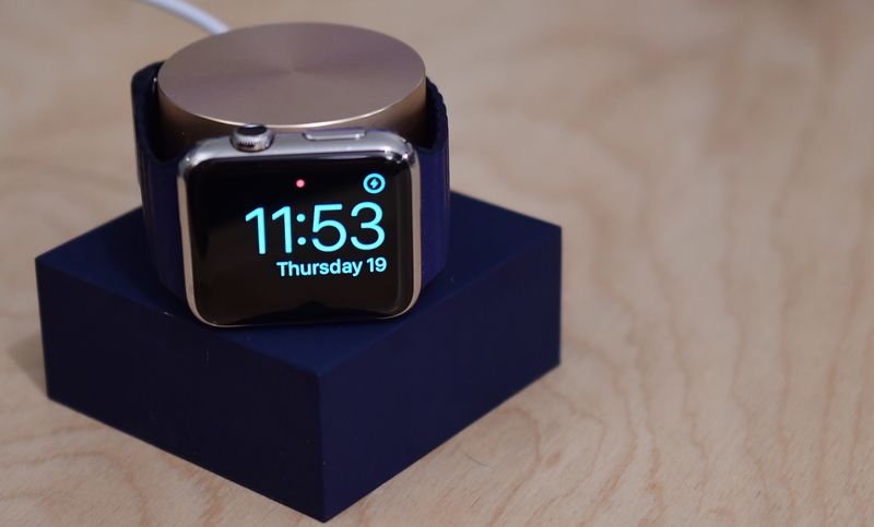 Native Union Apple Watch Dock Nightstand Mode
