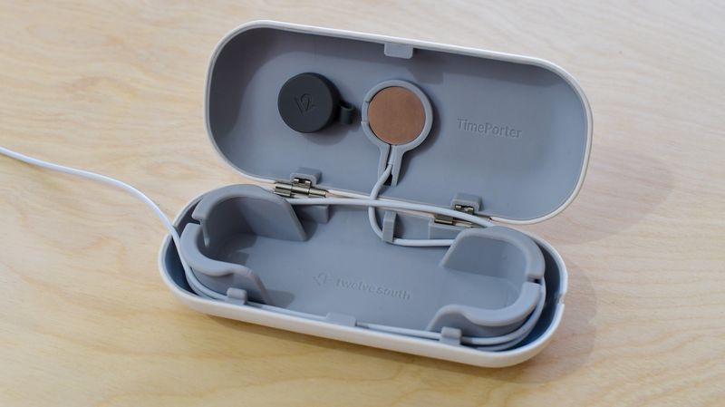 TimePorter with Apple Watch charger installed