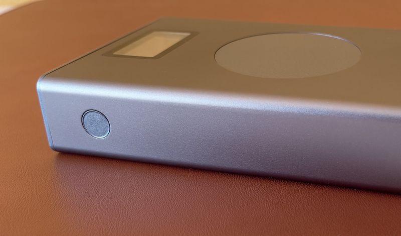 A photograph showing a closeup of the left side of Chargeasap