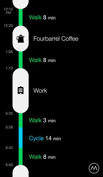 Moves 2.6.3 for iOS (iPhone screenshot 002)