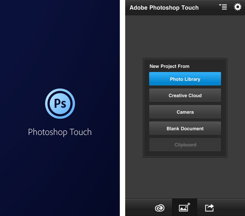 Photoshop Touch: La Nouvelle Application d'Adobe pour iPhone