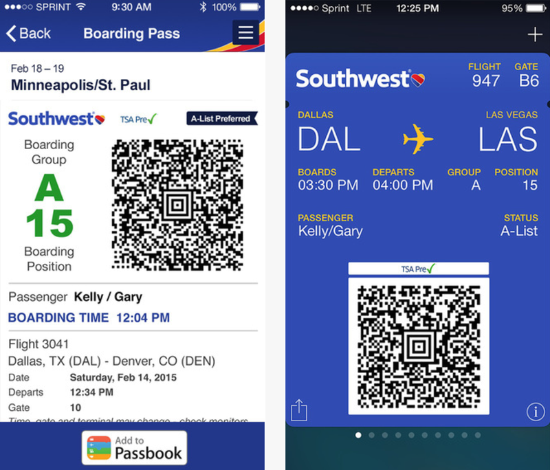 Southwest Passbook