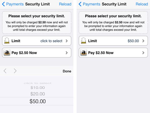 Cydia Amazon Security Limit