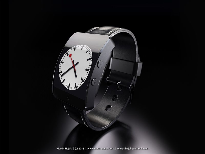 iWatch cocept (Martin Hajek, MacUser April 2013 issue 011)