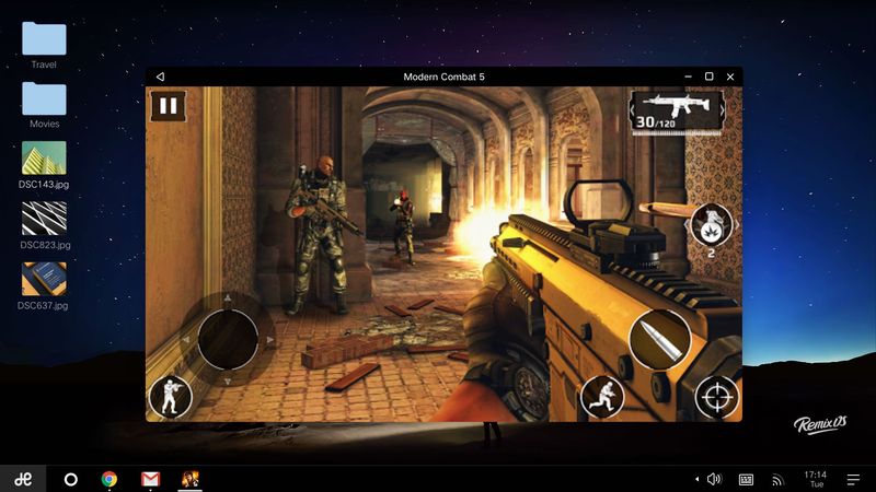 Remix OS games Mac screenshot 001