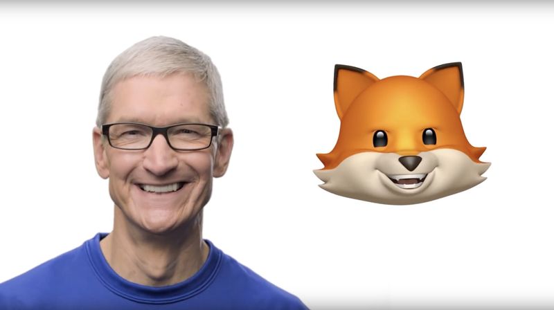 Animoji: Des Effets Sonores et des Voix Basés sur des Expressions Faciales