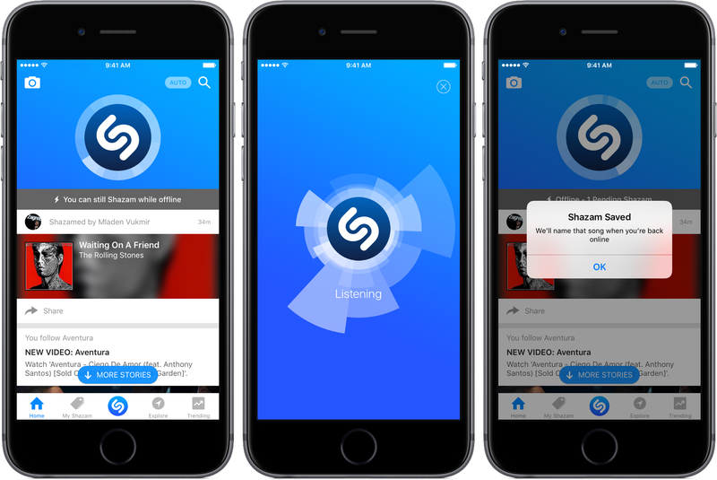 Shazam 9.7 for iOS iPhone screenshot 001