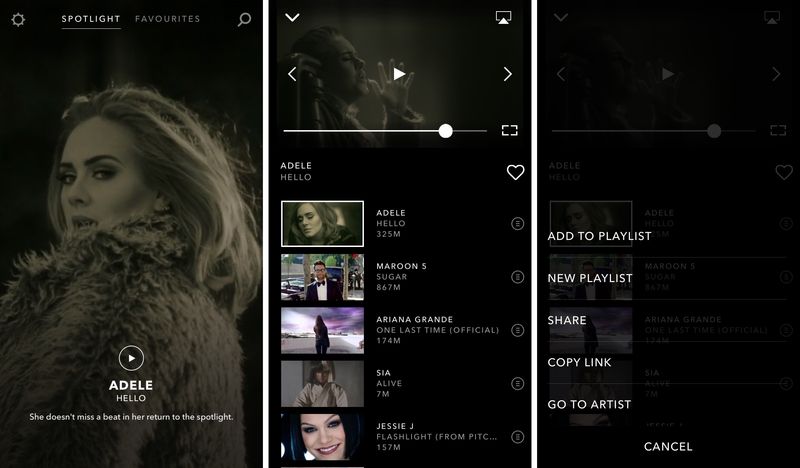 Vevo 5.0 for iOS iPhone screenshot 005