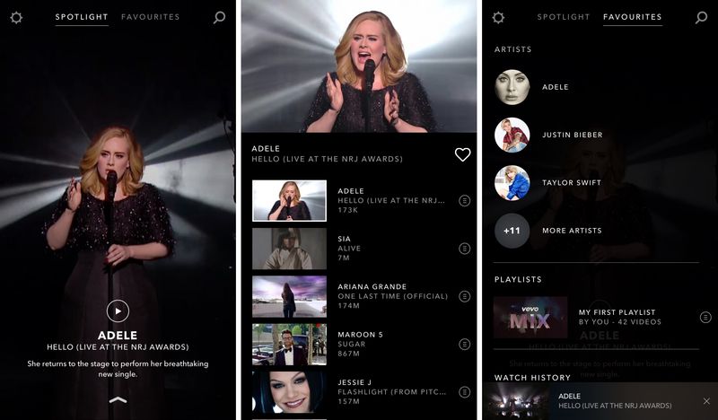 Vevo 5.0 for iOS iPhone screenshot 002