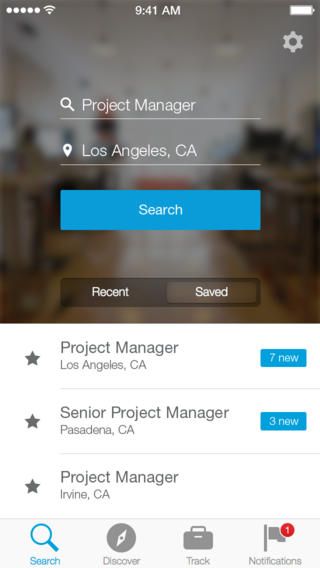 LinkedIn Job Search 1.0 for iOS (iPhone screenshot 003)