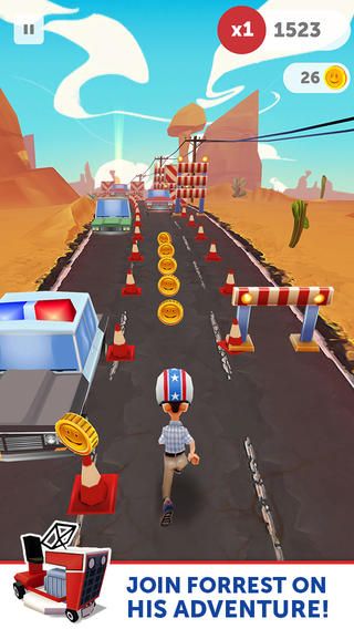 Run Forrest Run 1.0.5 for iOS (iPhone screenshot 001)