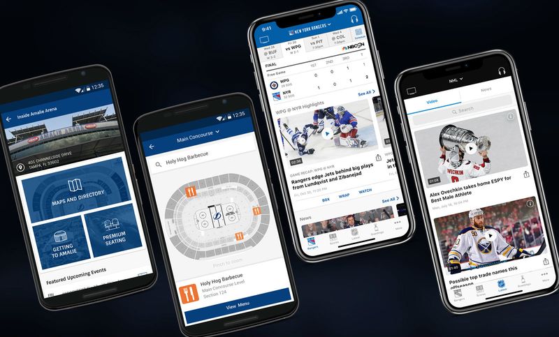 NHL for iPhone app - new features