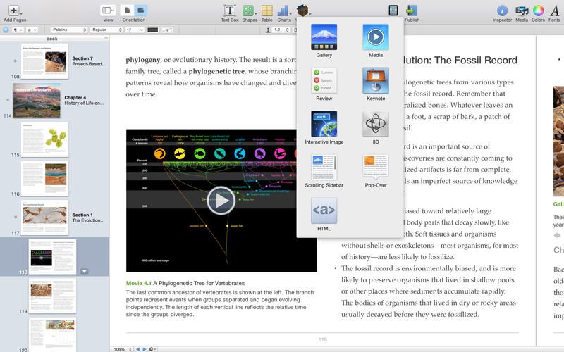 ibooks author