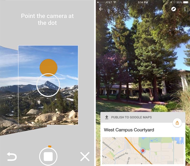 Google Street View 1.0 for iOS iPhone screenshot 001