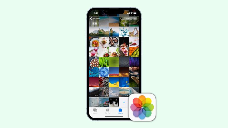 Application photos sur iPhone