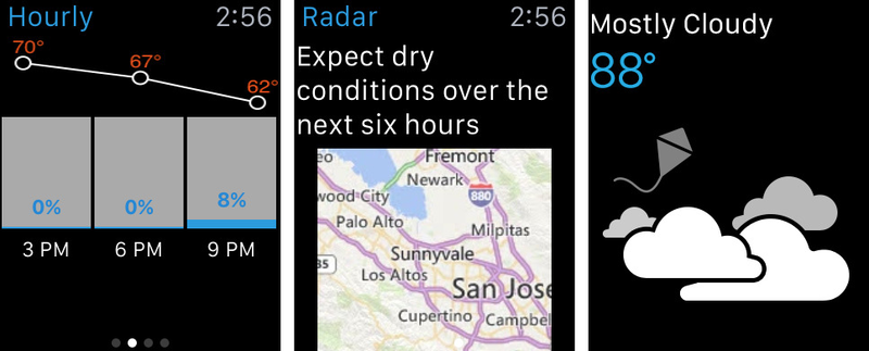 The Weather Channel Apple Watch screenshot 001