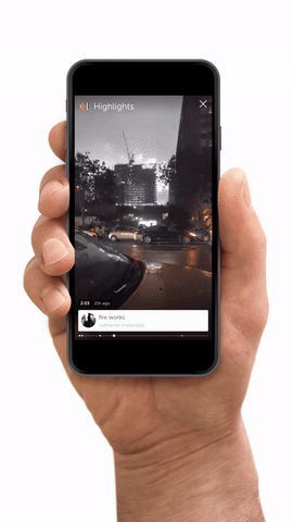 Periscope 1.6 for iOS Highlights animation 001