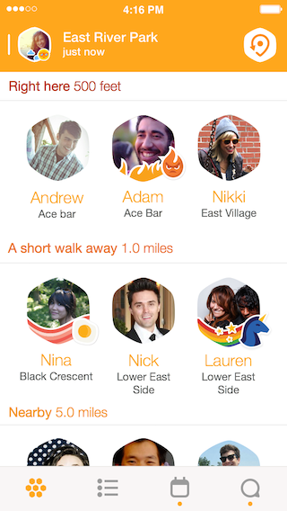 Swarm 1.0 for iOS (iPhone screenshot 001)