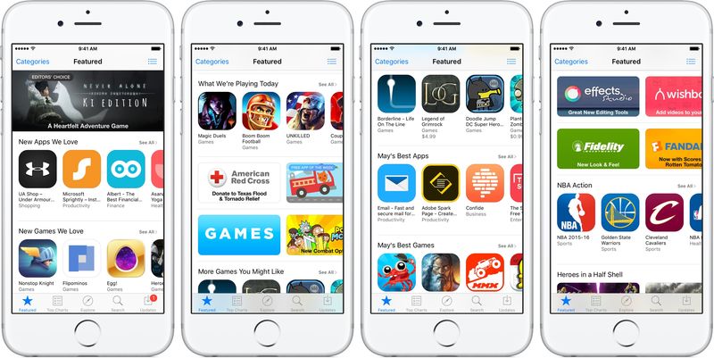 App Store Feaetured tab teaser 001