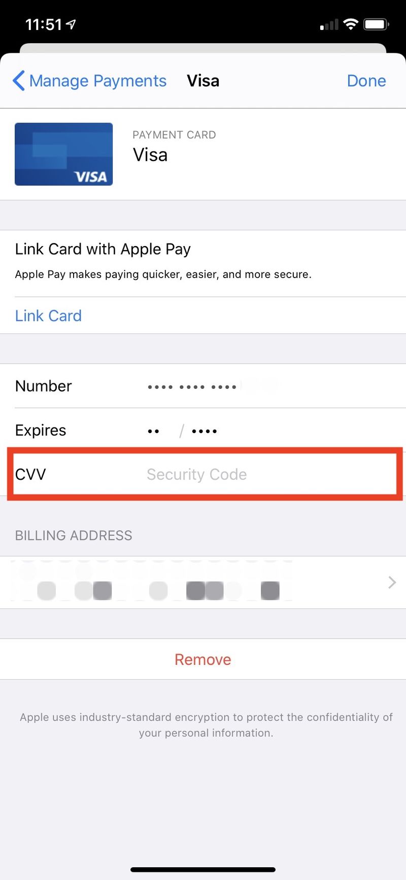 Verify payment