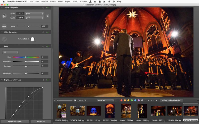 GraphicConverter 10.0 for OS X Mac screenshot 001