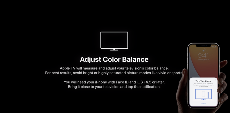 Comment Régler la Balance des Couleurs sur Apple TV à l'aide de votre iPhone