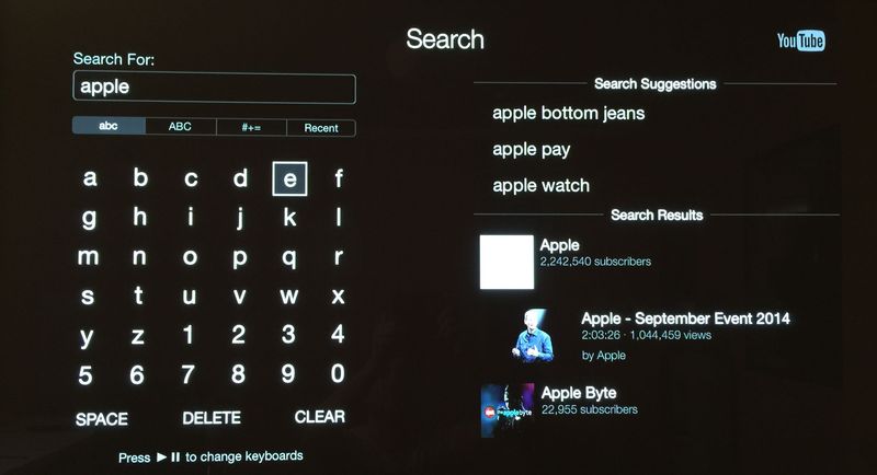 Apple TV YouTube redesign 003