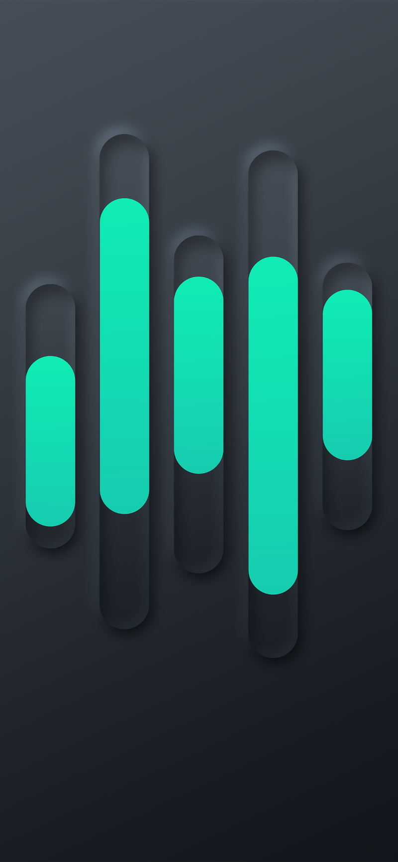 neumorphism iphone wallpaper Arthur1992aS idownloadblog mint