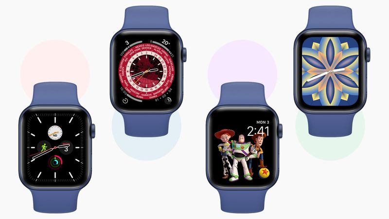 Personnalisation et gestion des visages Apple Watch