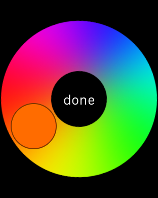 Color Pallete Digital Touch Apple Watch