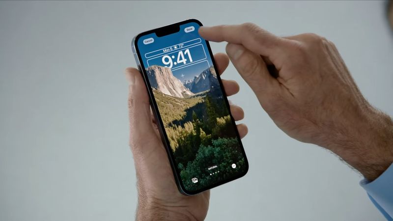 Customizing iOS 16