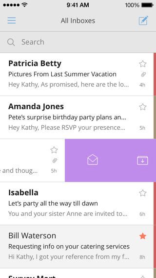 CloudMagic 1.0.8 for iOS (iPhone screenshot 003)