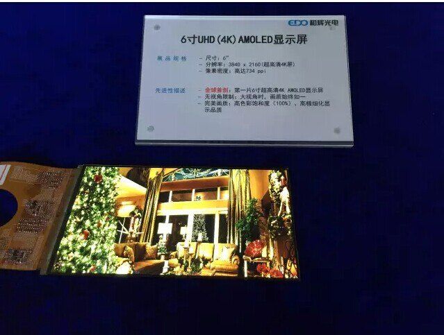 Everdisplay 6 inch AMOLED screen image 001