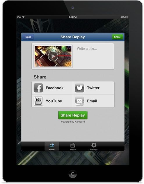 Kamcord (iPad teaser 001)