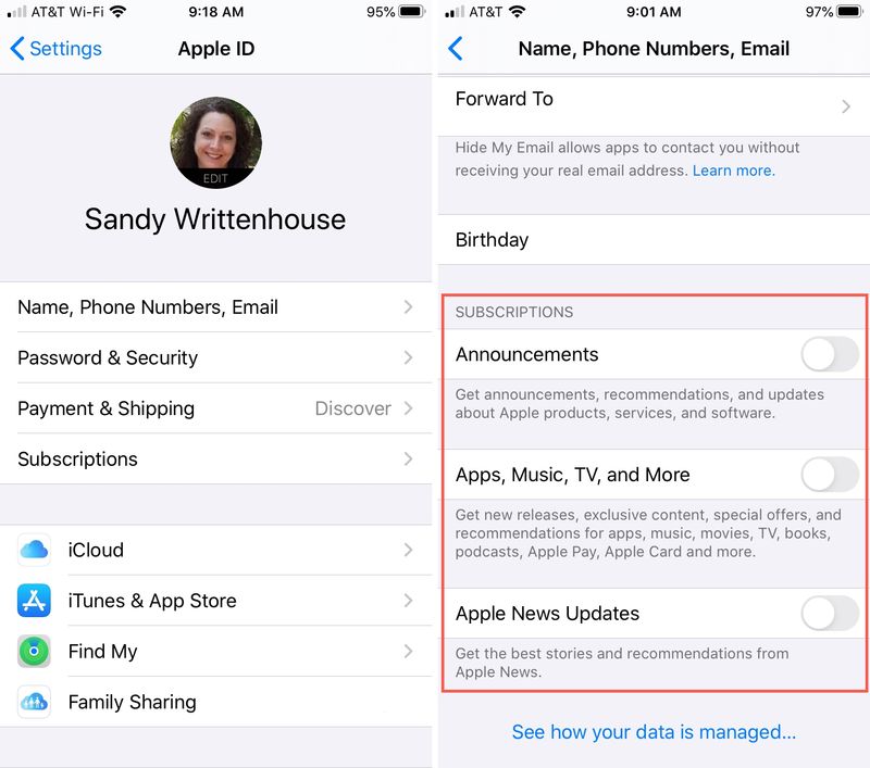 Arrêter les annonces Apple News iPhone